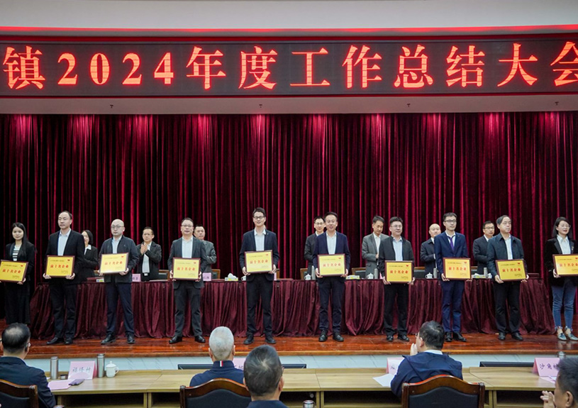 双项殊荣！qyh球友会官网电声荣登石排镇2024年度“双十强”榜单